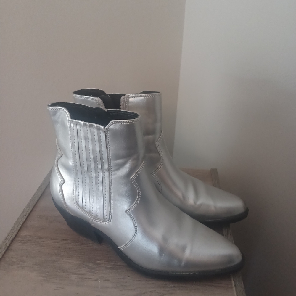 NOBO Metallic Cowboy boots 6